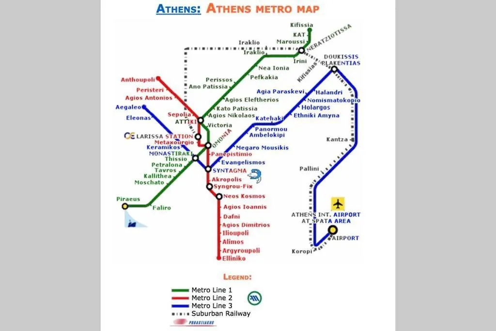 Air Conditioned Studio In Quite Garden With Barbecue Athens-1